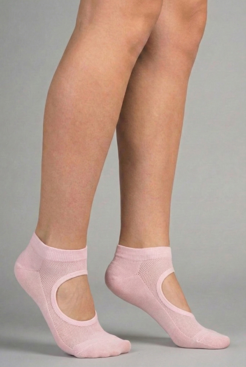 Breathable Mesh Grip Sock