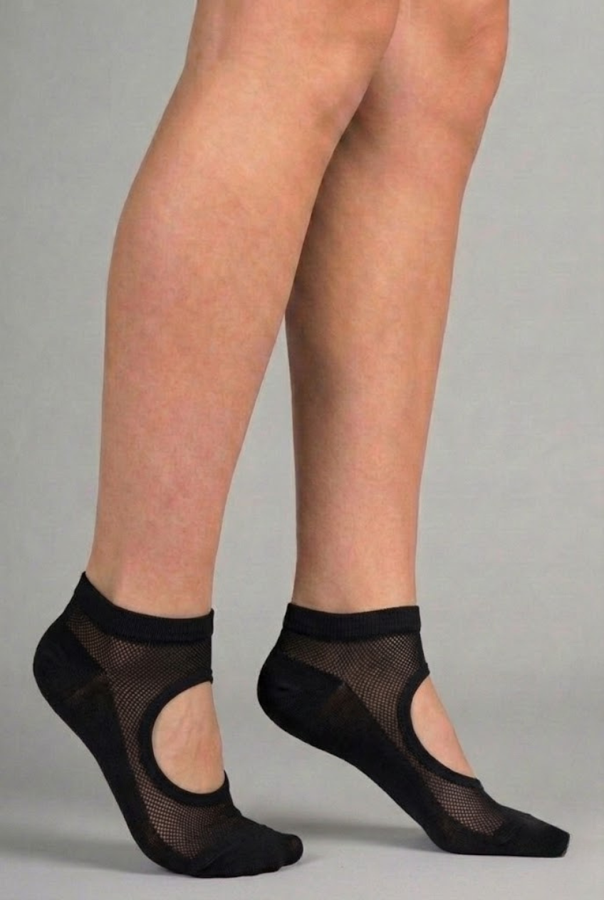 Breathable Mesh Grip Sock