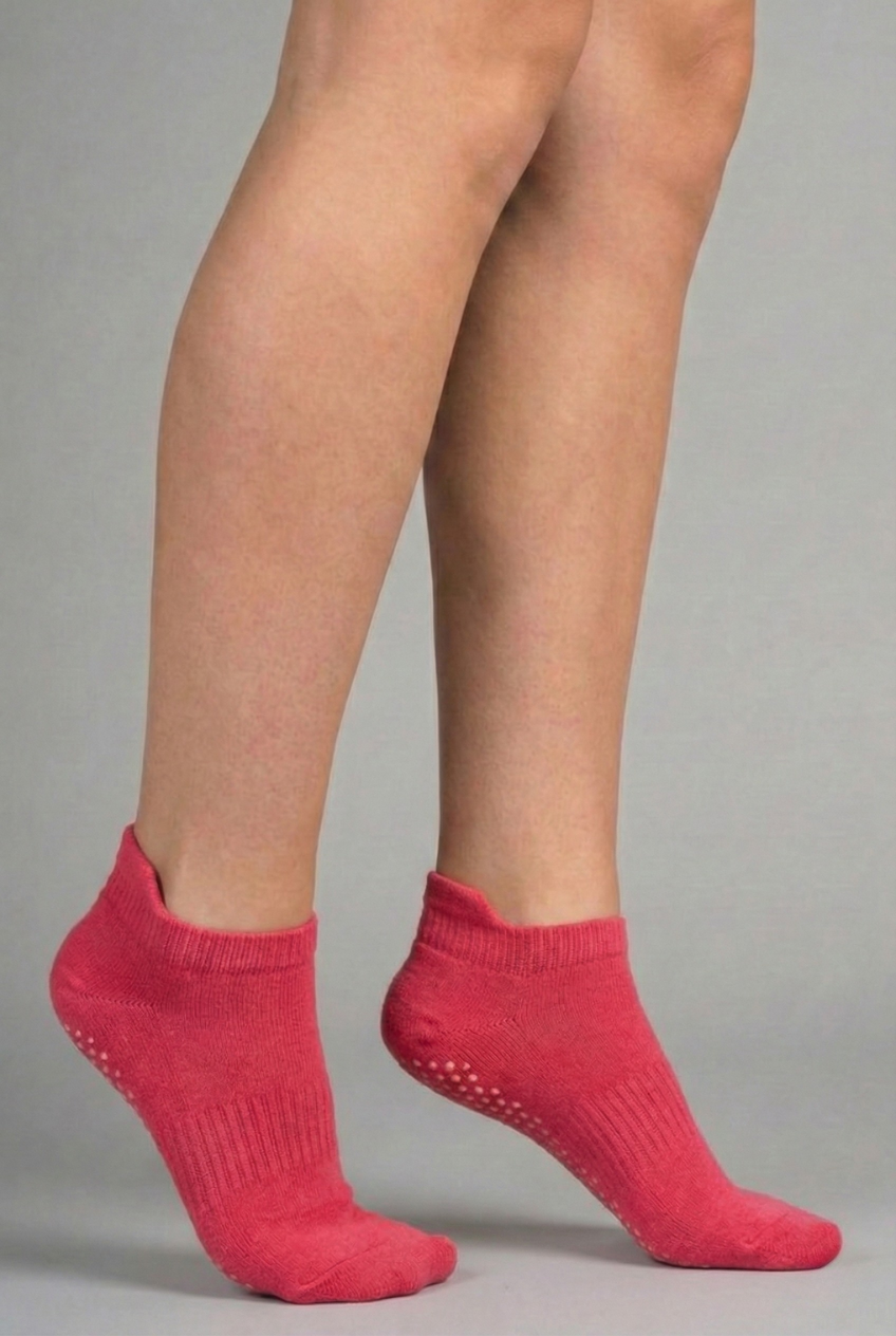 Breathable Non-Slip Grip Ankle Socks