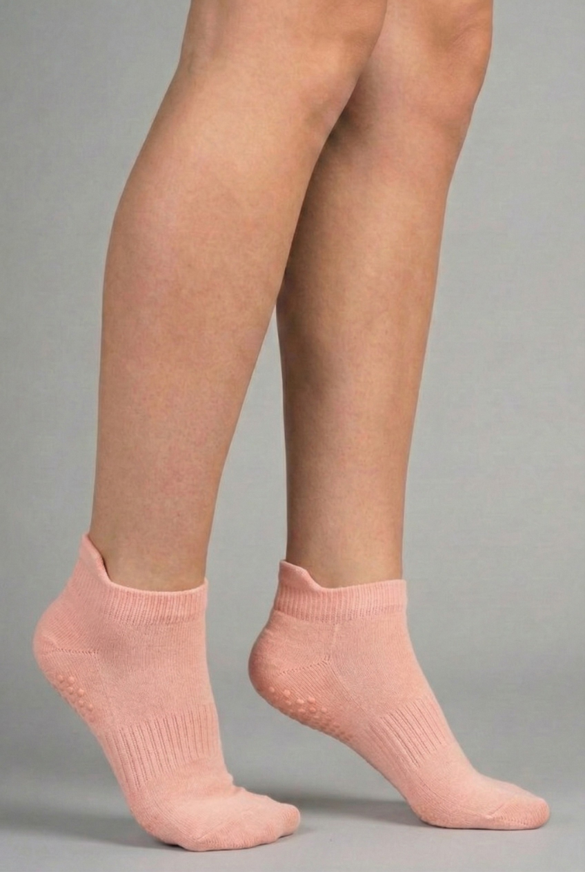 Breathable Non-Slip Grip Ankle Socks