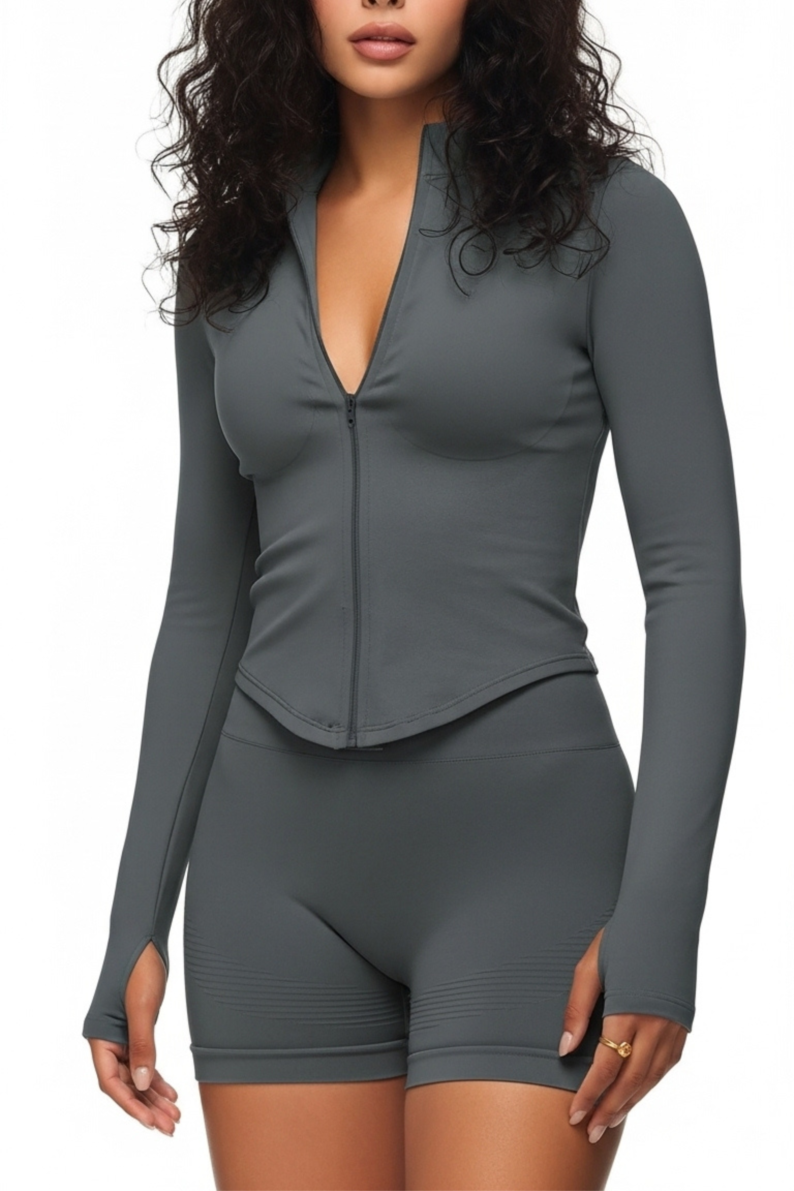 Seamless Sculpt Zip Jacket