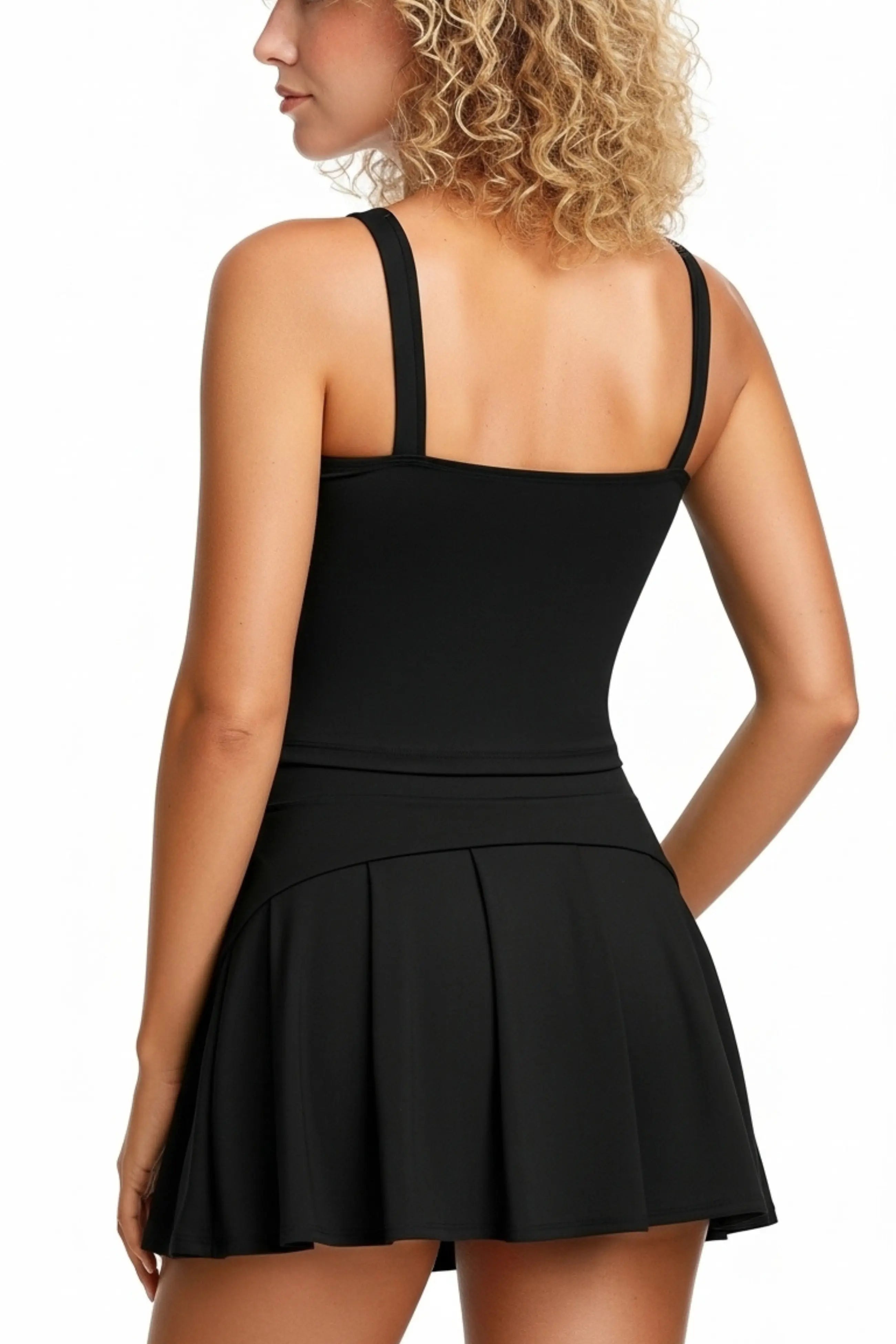 Midnight Black Skort Set 3