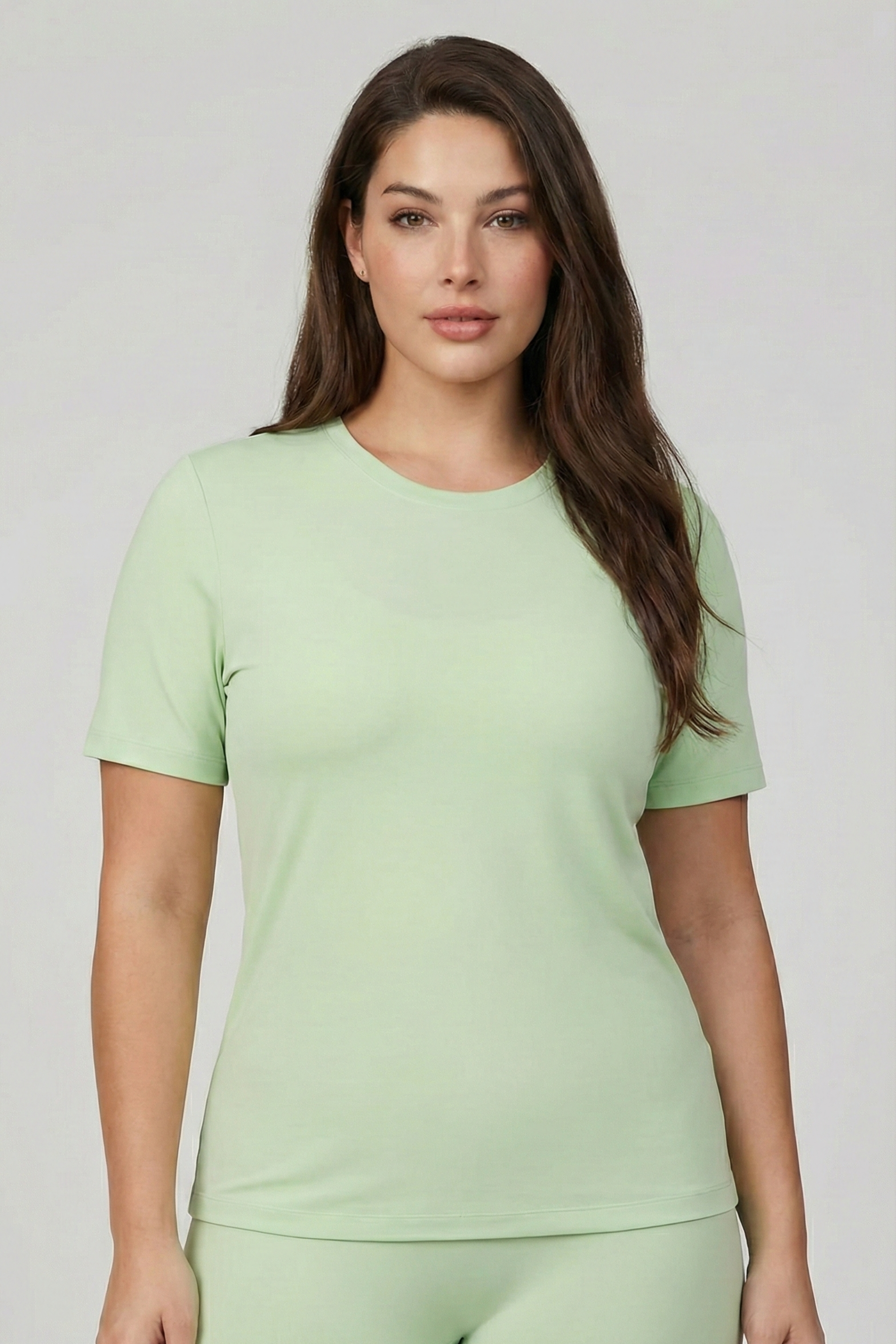 Soft Pistachio Elevated Oversized Top